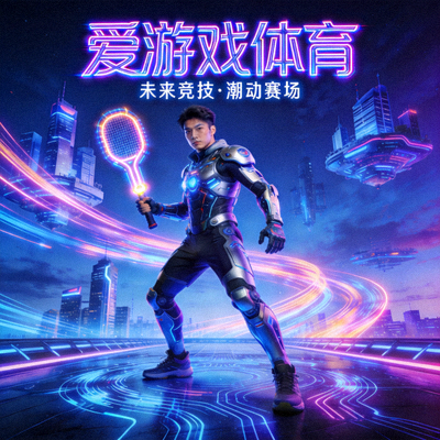 AYX爱游戏体育平台主视觉图 - 未来科技感体育竞技场景